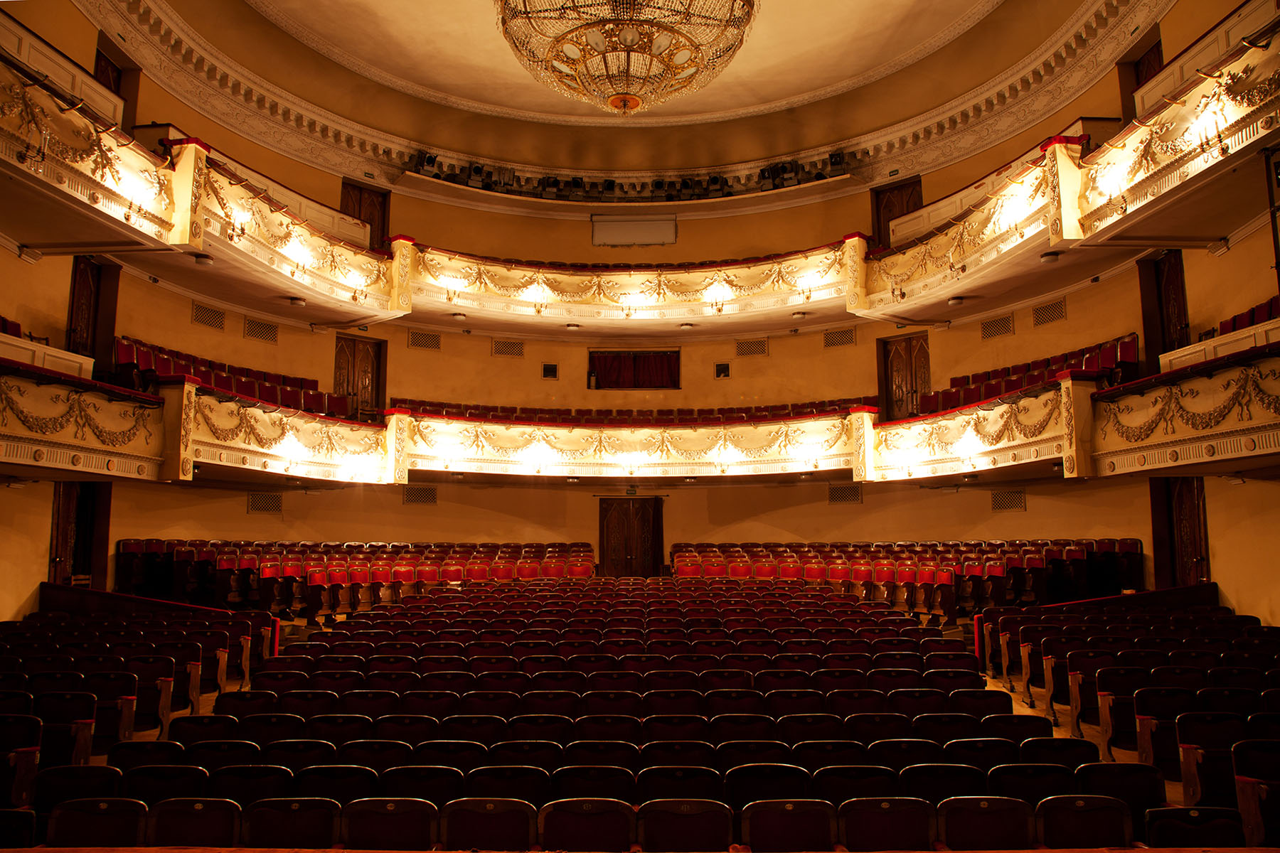 Hall in the theater Hall in the theater